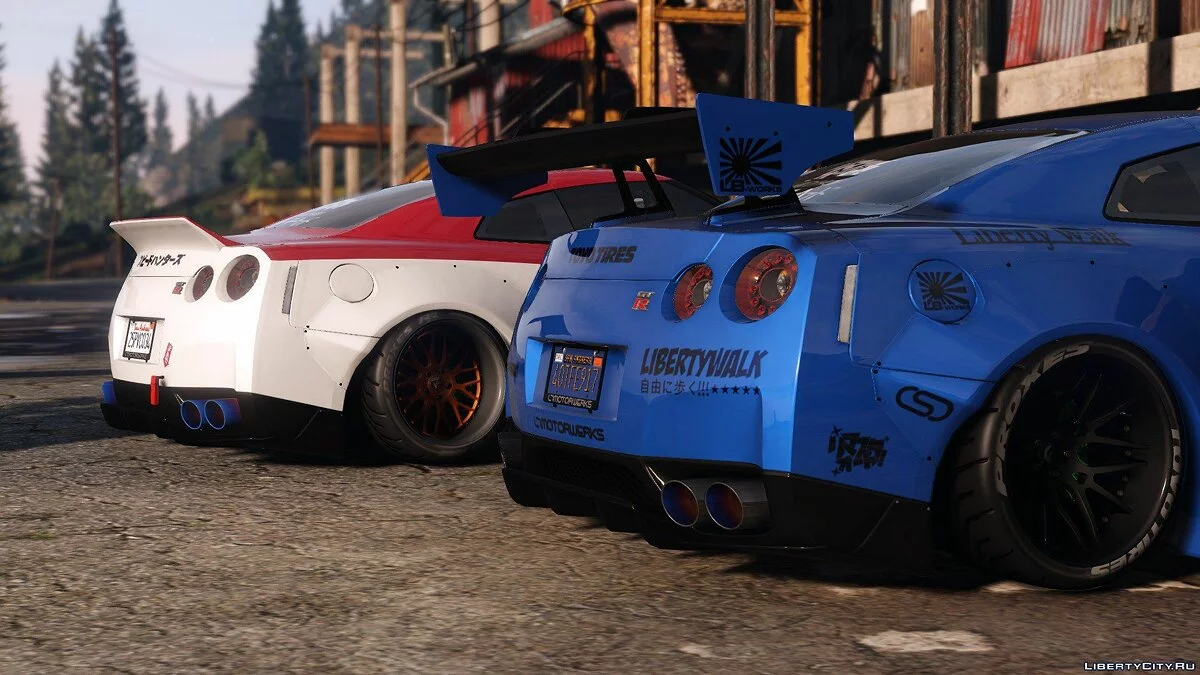 ليبرتي ووك نيسان جي تي-آر [إضافة | تعديل | رسومات] 1.0 / جي تي أي 5