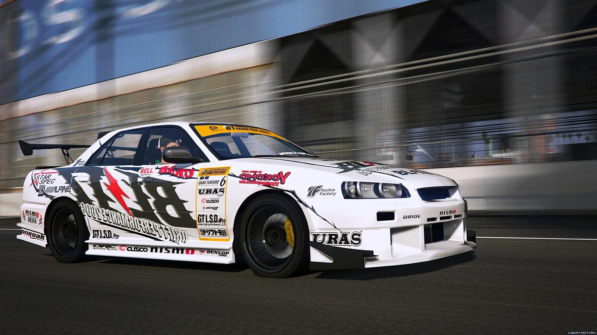 Nissan Skyline r34 Blitz