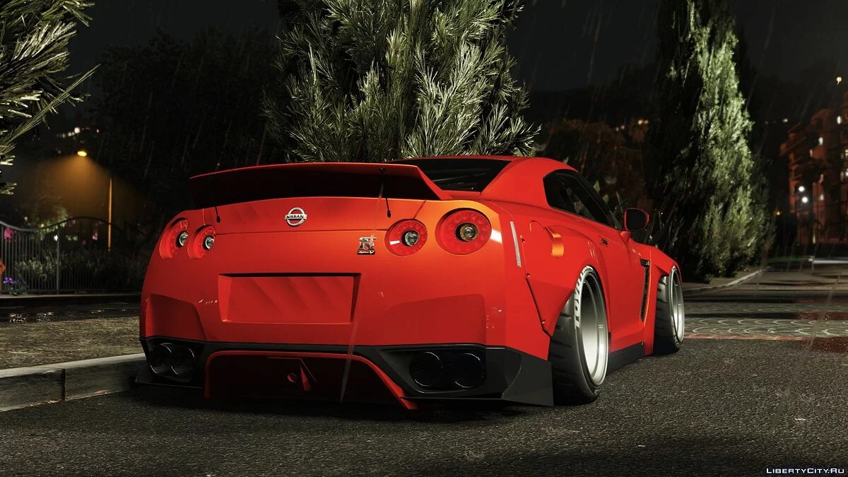 2010 Nissan GT-R Spec-V Pandem Rocket Bunny 1.0 / GTA 5