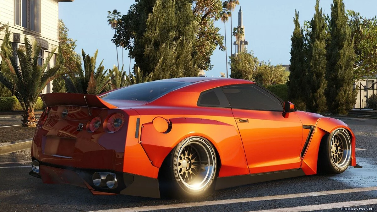 2010 Nissan GT-R Spec-V Pandem Rocket Bunny 1.0 / GTA 5