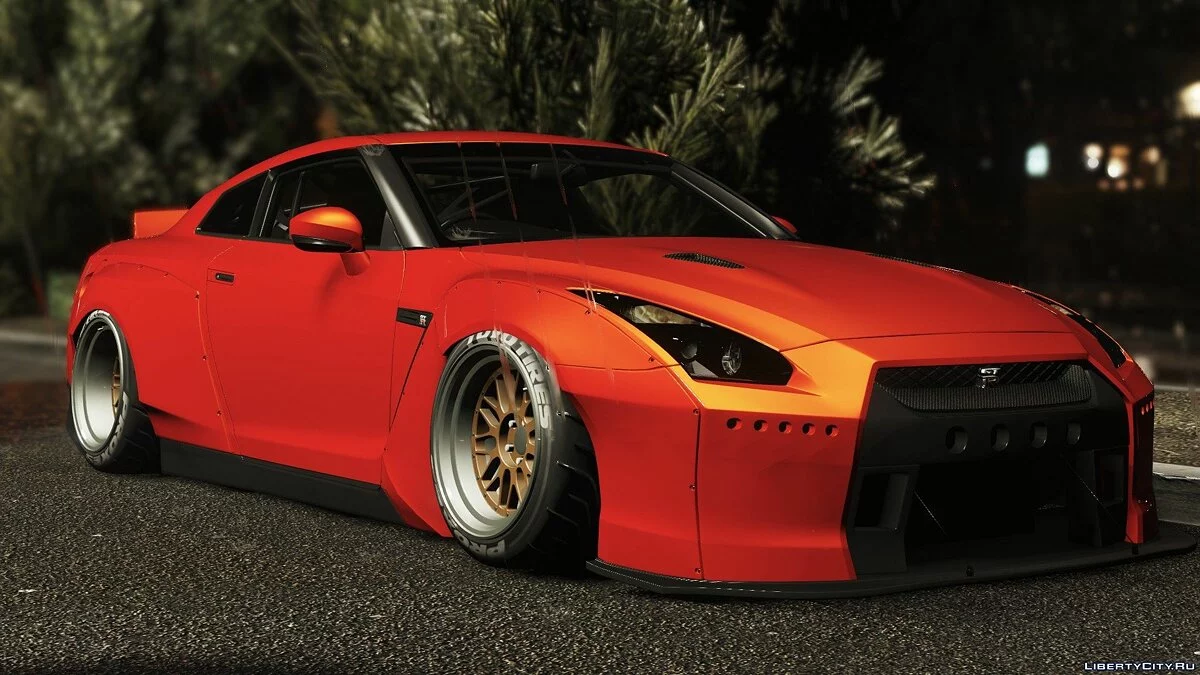 2010 Nissan GT-R Spec-V Pandem Rocket Bunny 1.0 / GTA 5