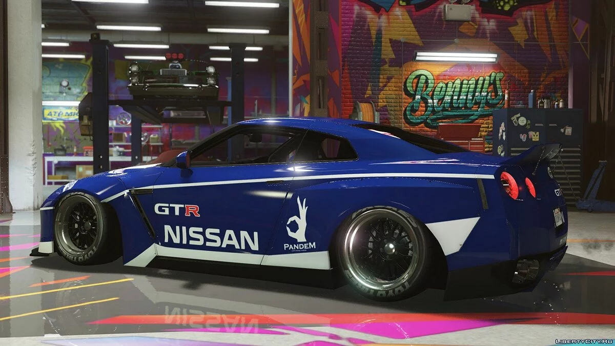 2010 نيسان GT-R Spec-V Pandem Rocket Bunny 2.0 / جي تي أي 5