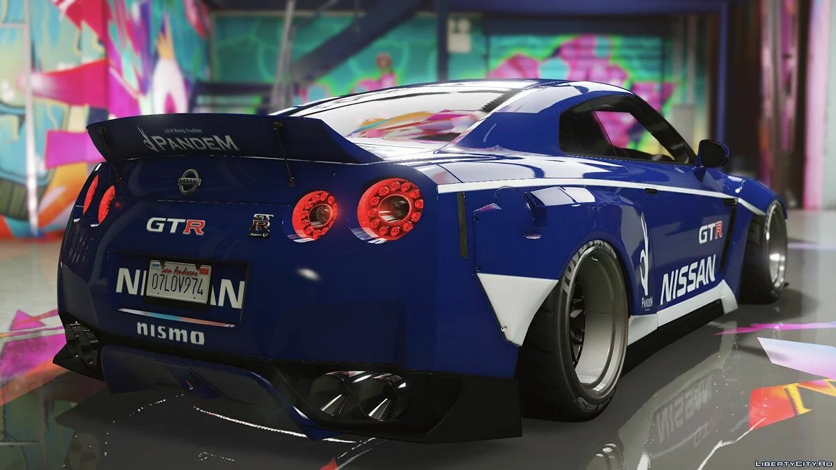 2010 نيسان GT-R Spec-V Pandem Rocket Bunny 2.0 / جي تي أي 5