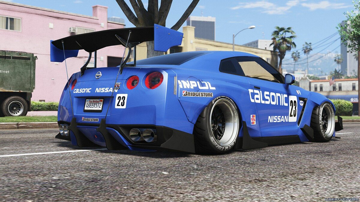 Download 2010 Nissan GT-R Spec-V Pandem [Add-On / Replace | Template ...