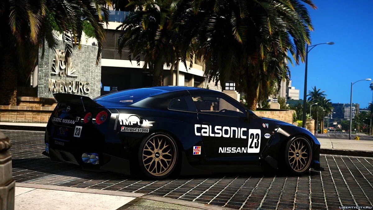 2010 Nissan GT-R Spec-V Pandem [Add-On / Replace | Template | RHD] 2.5 / GTA 5