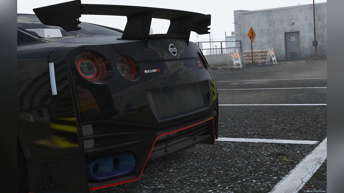 Nissan GTR Nismo 2015 [ Adición | Alta Calidad | Plantilla ] / GTA 5
