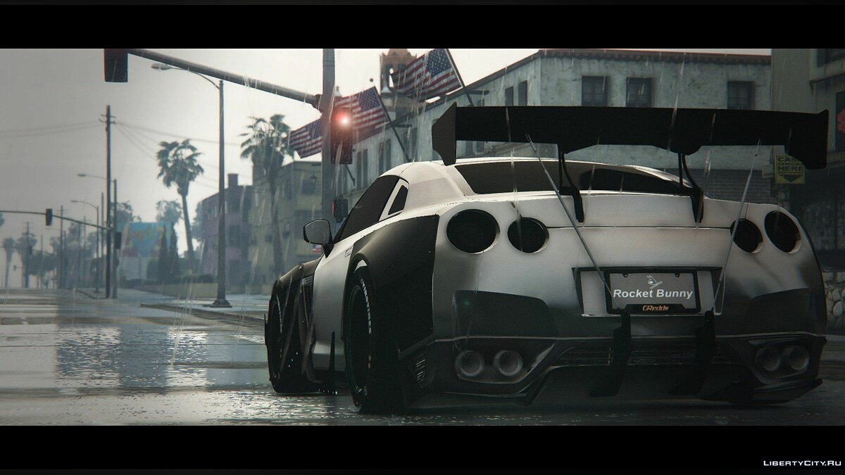 Download Nissan GT R R Rocket Bunny Add On Replace For GTA