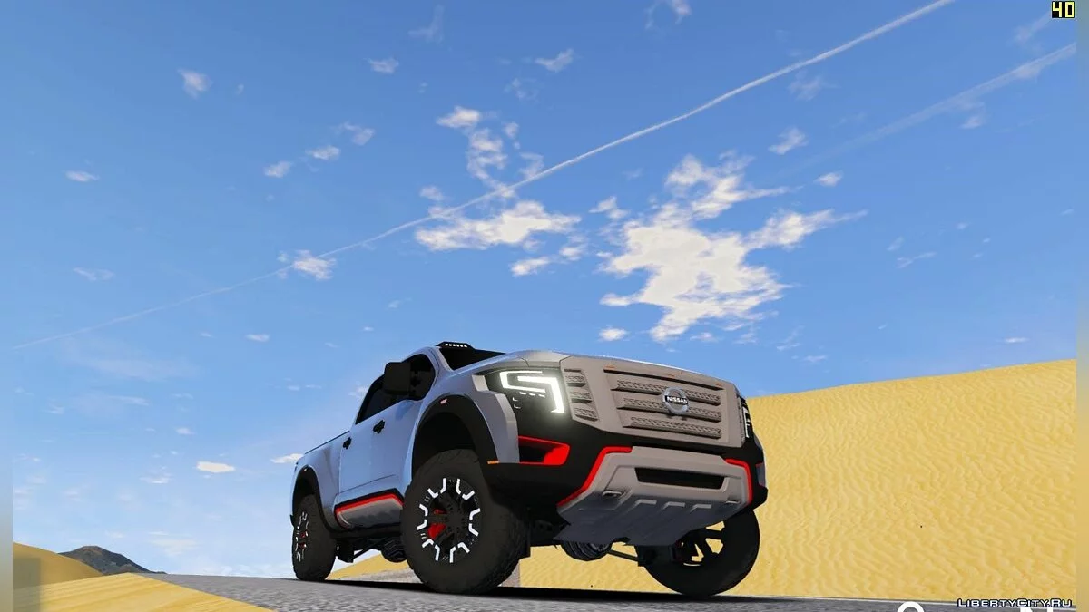 Nissan Titan Warrior 2017 [Add-On / Ersetzen] 1.4.1 / GTA 5