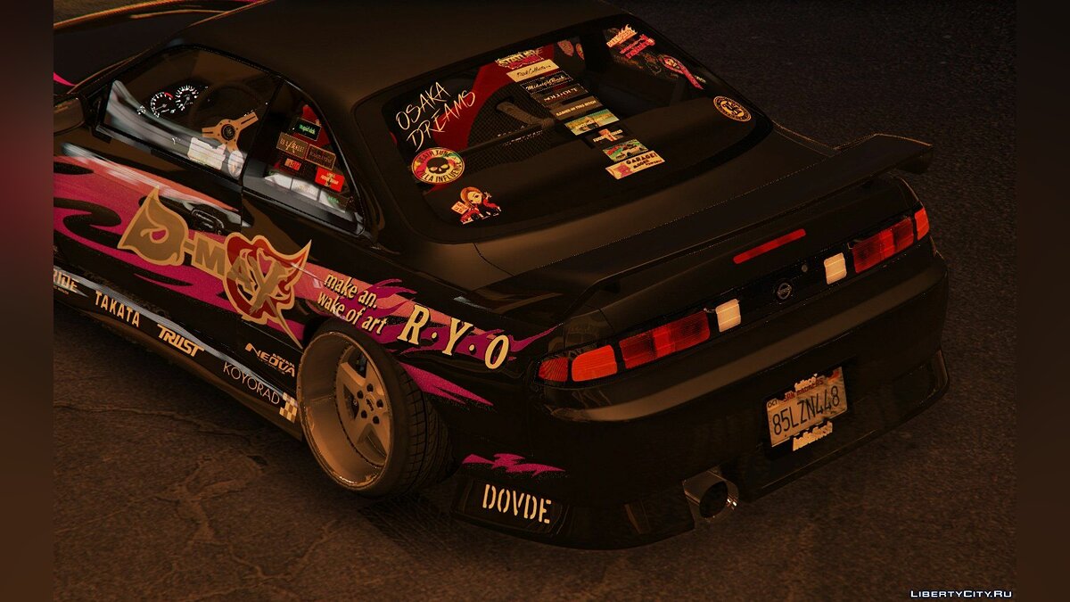 Nissan silvia s14 gta 5 фото 116