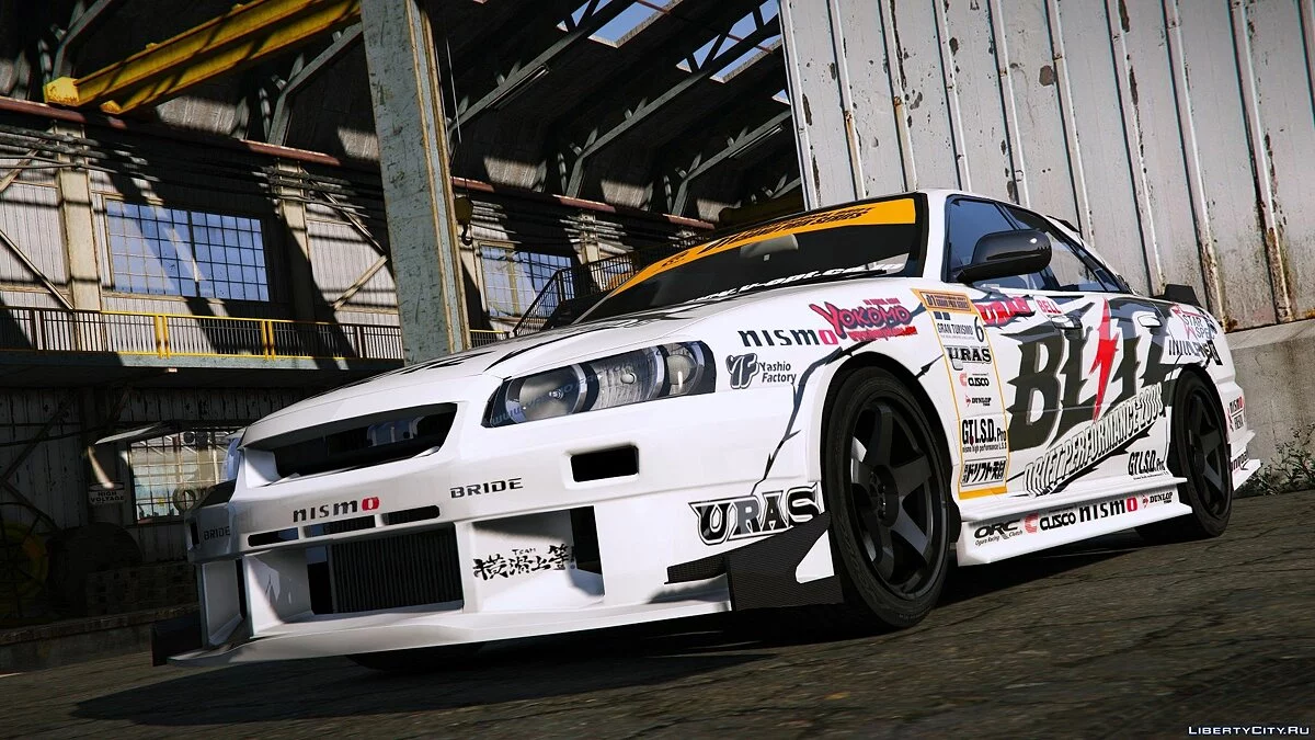 BLITZ D1GP SKYLINE ER34 [Add-On | RHD] URAS D1 SPEC2 / GTA 5