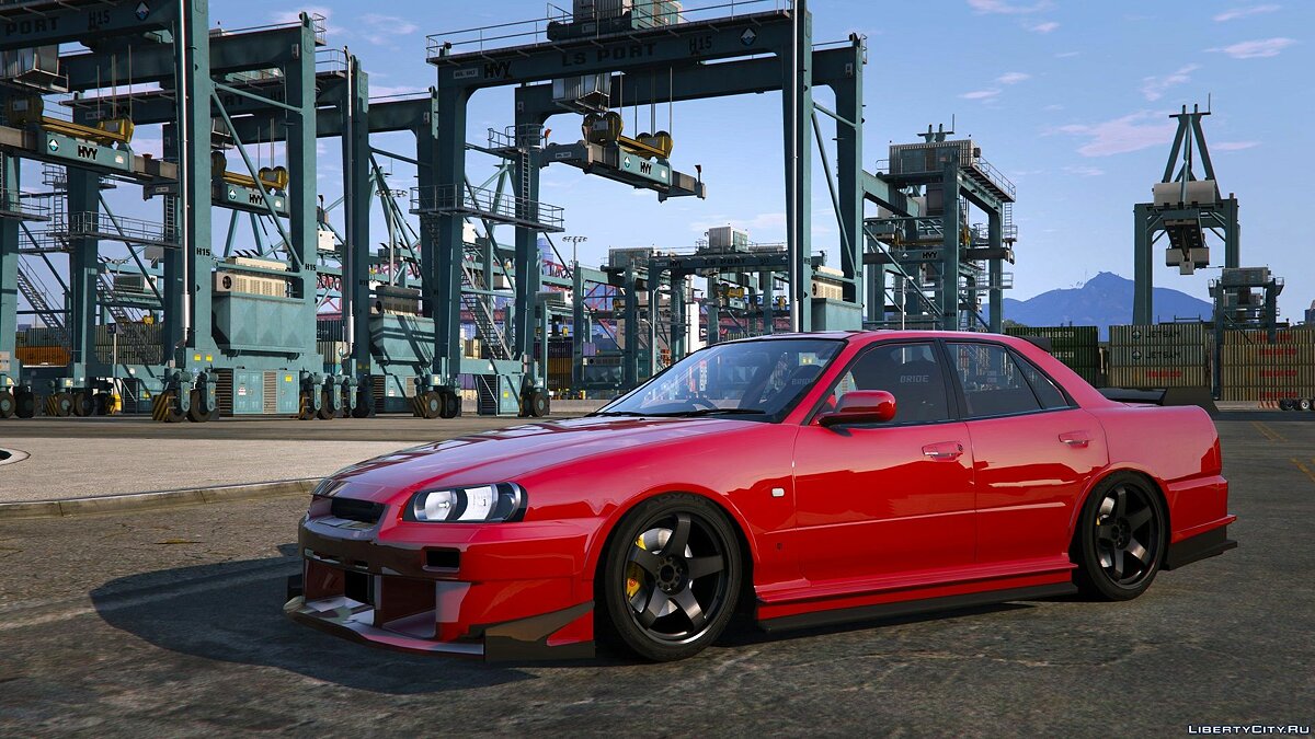 Skyline r34 gta 5 addon фото 63