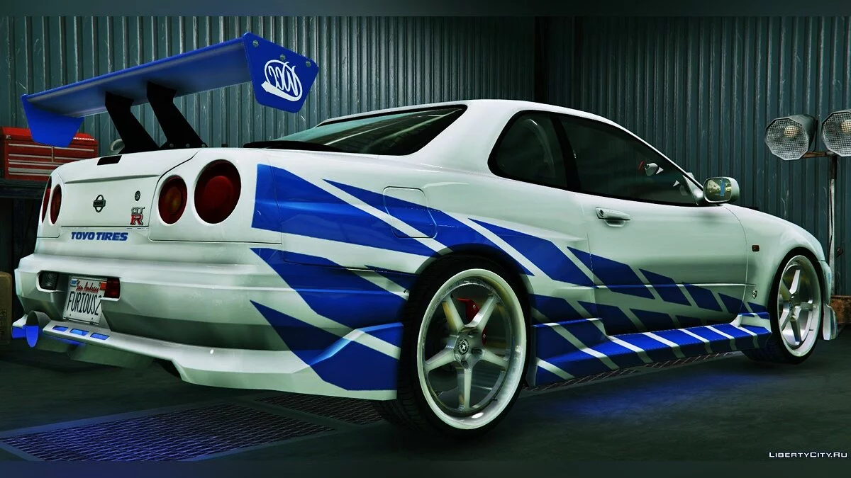 [Edición 2F2F] Nissan Skyline GT-R34 3.0 / GTA 5