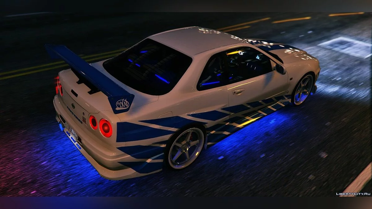 [2F2F Edition] Nissan Skyline GT-R34 4.0 / GTA 5