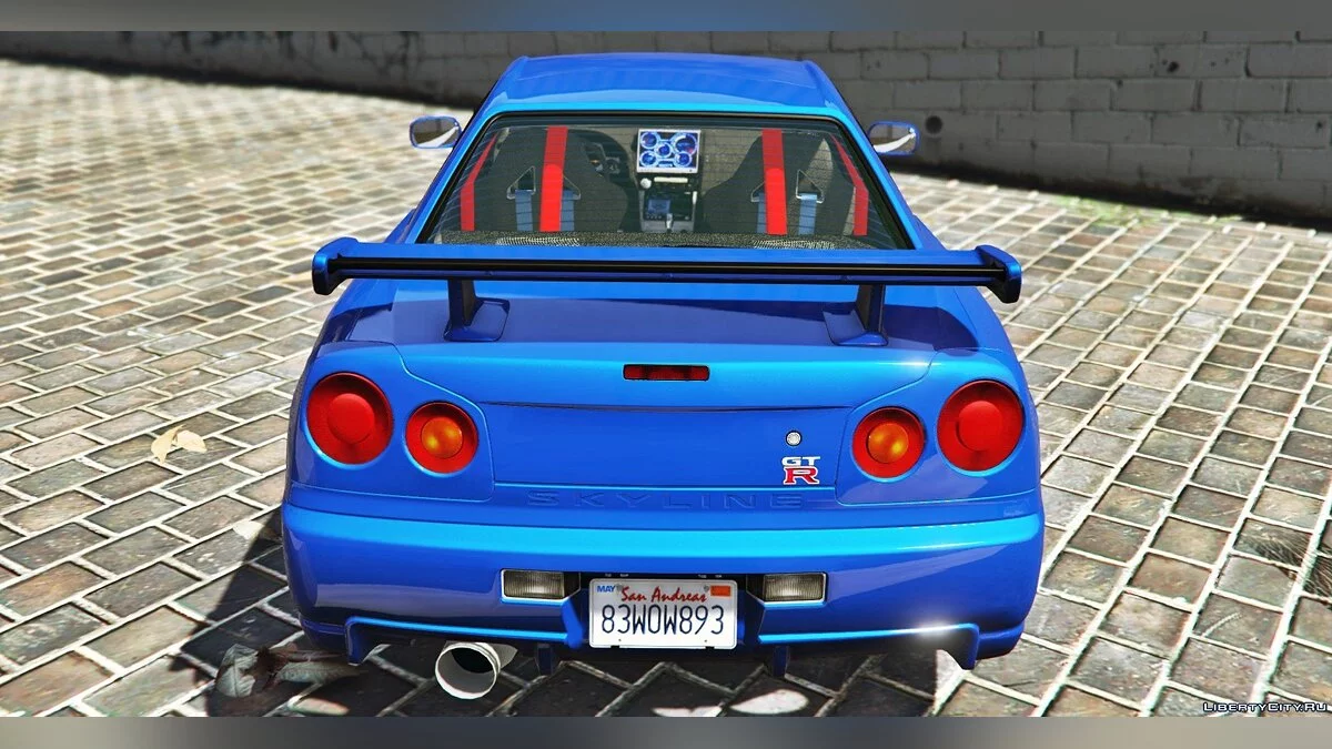 [Rápido y Furioso 4] Nissan Skyline GT-R R34 2002 1.0 / GTA 5