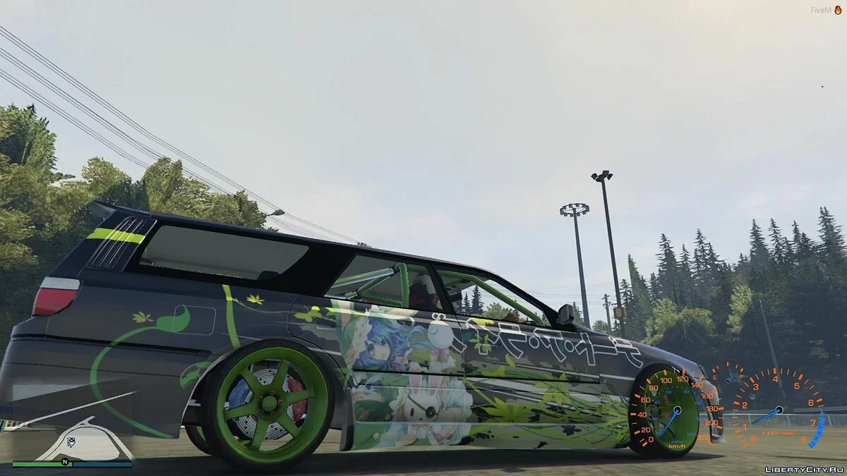 Nissan Stagea R34 Faceswap [Add-On | Livery | Unlocked] 1.1 / GTA 5