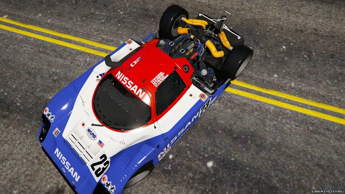 Nissan R91CP #23 1991 [Add-On / Substituir | Limpador | Mapa de sujeira | HQ] 1.0 / GTA 5