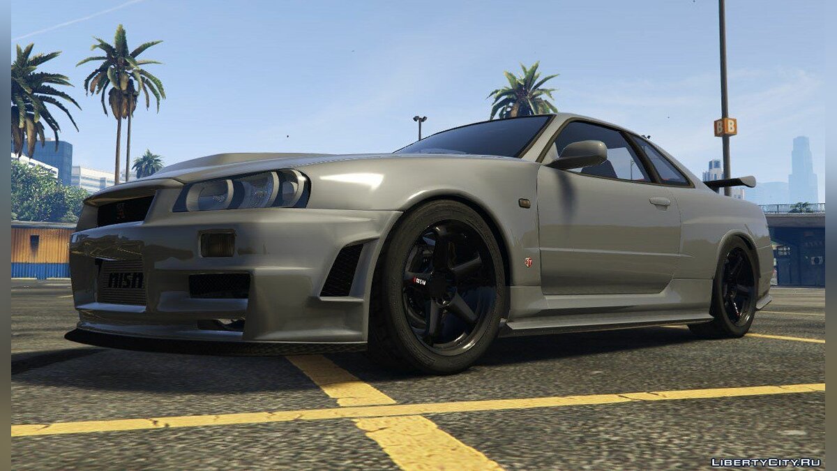 Nissan Skyline r34 GTA 5