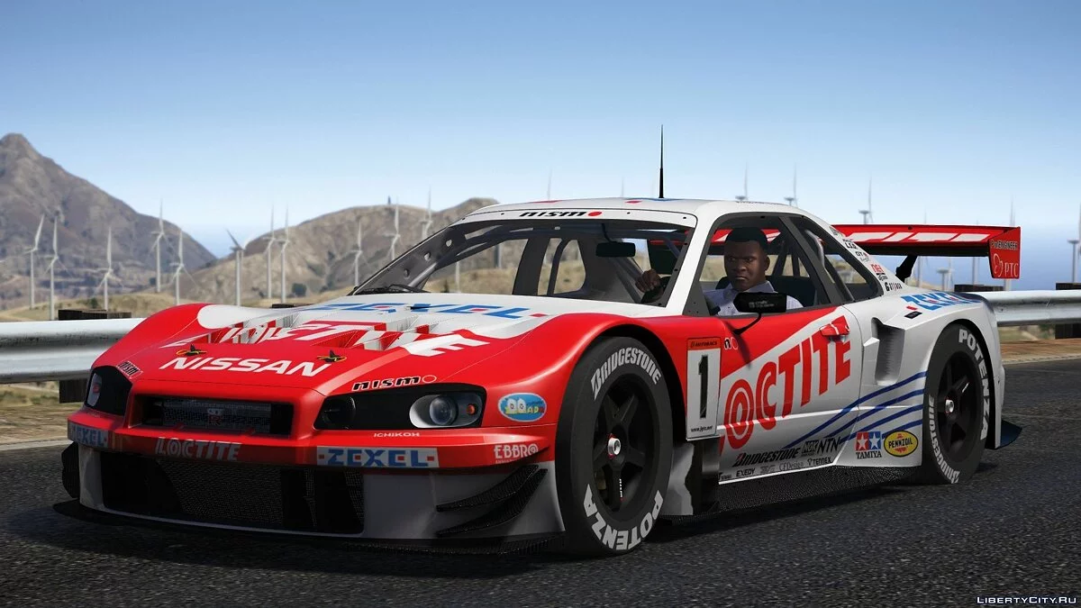 JGTC Nissan Skyline GT-R R34 [Додаток | Цифрова панель] / GTA 5