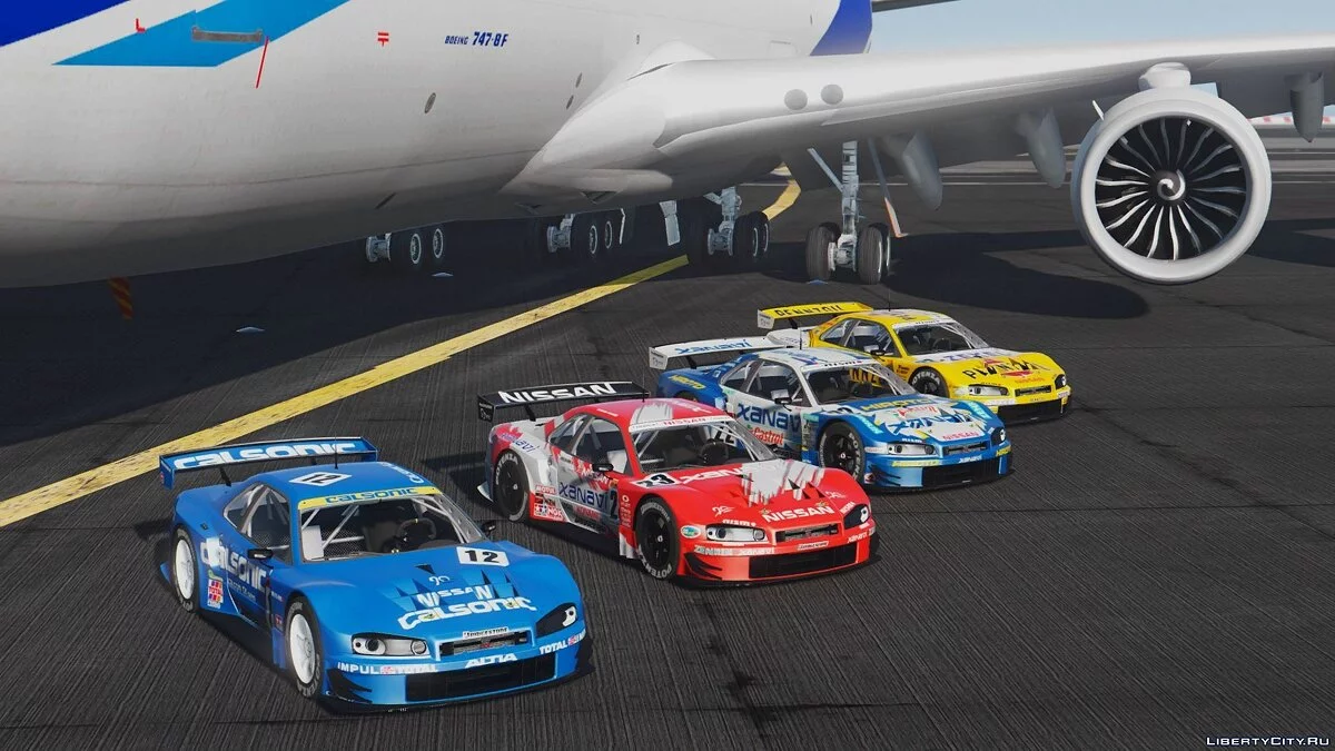 JGTC Nissan Skyline GT-R R34 [Додаток | Цифрова панель] / GTA 5