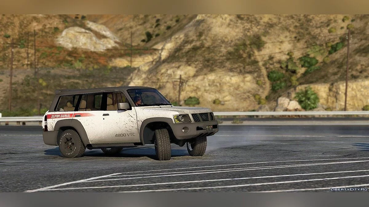 Nissan Patrol Super Safari VTC Y61 4800 2017 4-door [Add-On | Replace | Livery | Extras | Dirt | Template] 1.0 / GTA 5