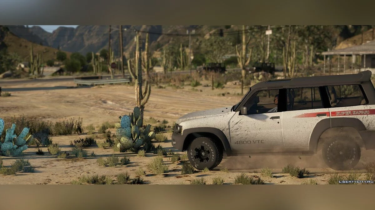 Nissan Patrol Super Safari VTC Y61 4800 2017 4-door [Add-On | Replace | Livery | Extras | Dirt | Template] 1.0 / GTA 5