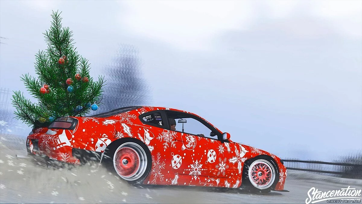 Nissan Silvia S15 XMAS EDITION 0.1 / GTA 5