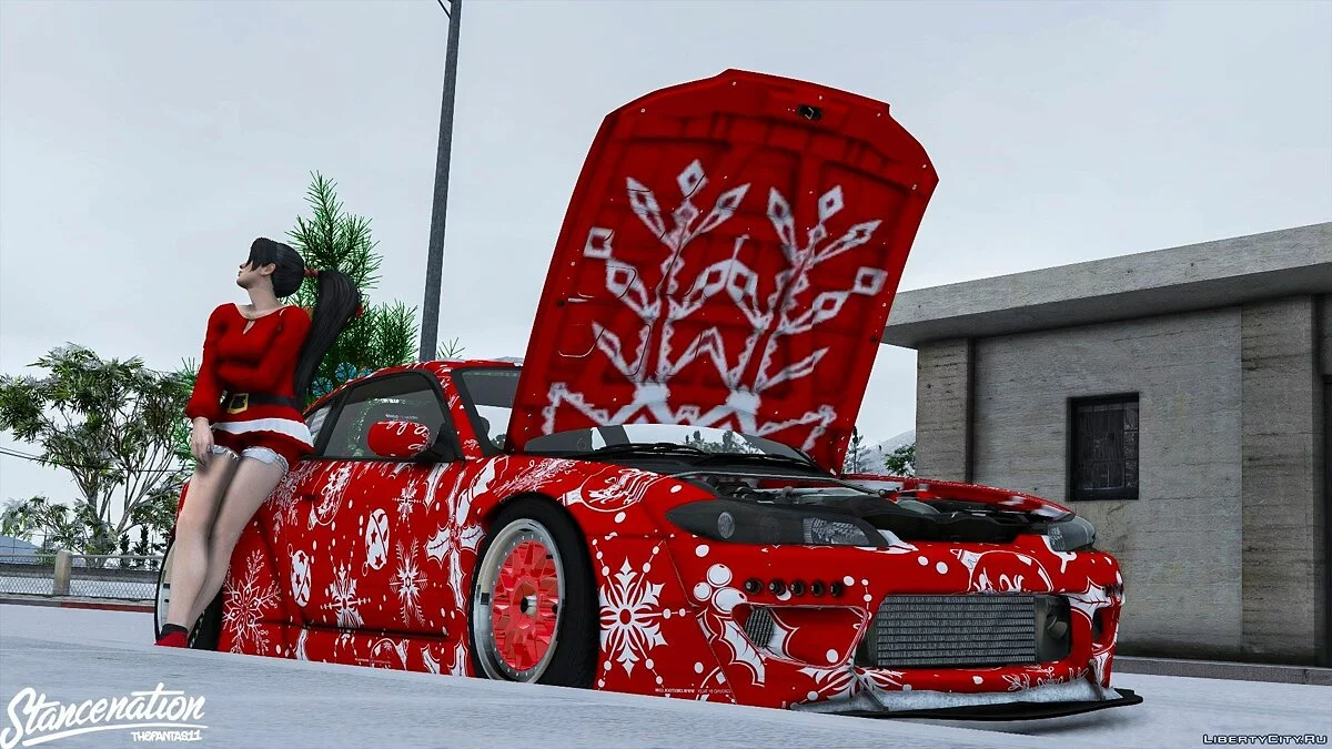 Nissan Silvia S15 XMAS EDITION 0.1 / GTA 5