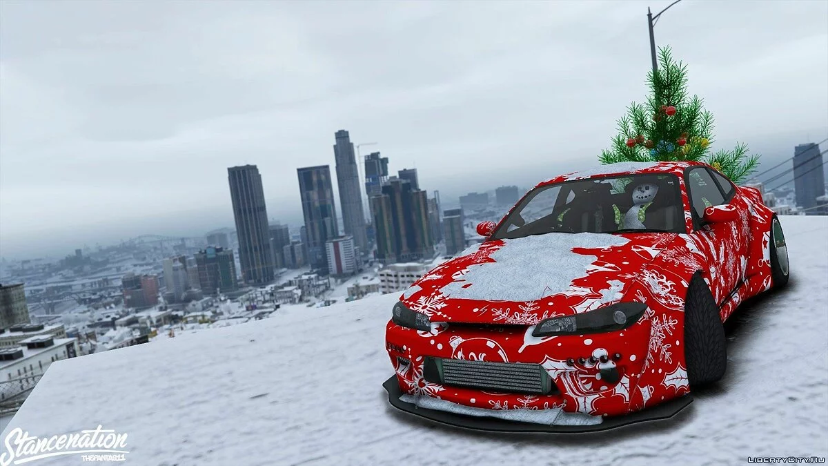 Nissan Silvia S15 XMAS EDITION 0.1 / GTA 5