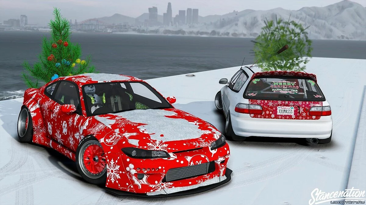 Nissan Silvia S15 XMAS EDITION 0.1 / GTA 5