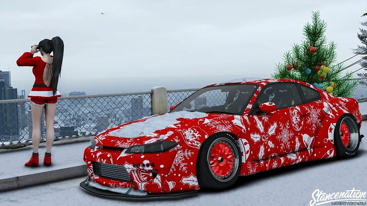 Nissan Silvia S15 XMAS EDITION 0.1 / GTA 5