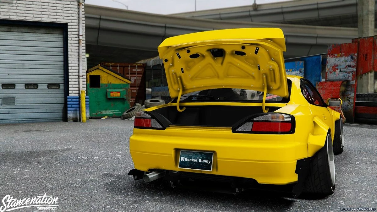 Nissan Silvia S15 Rocket Bunny 2JZ 1.0 / GTA 5