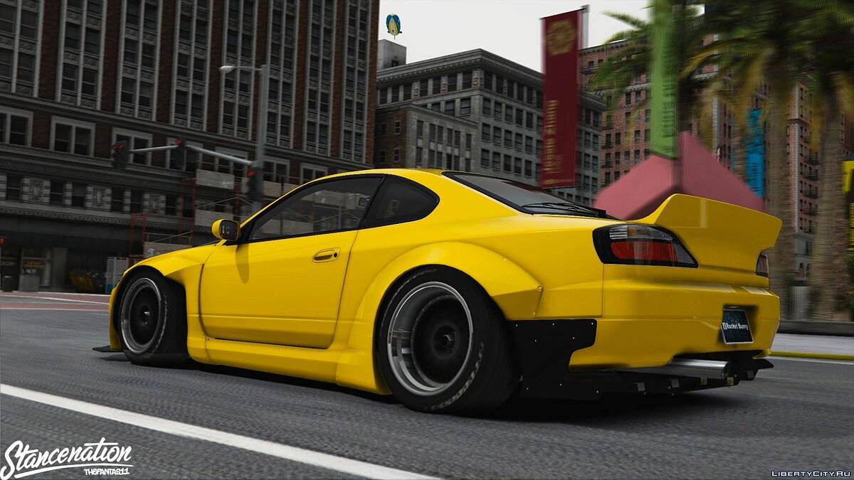 Download Nissan Silvia S15 Rocket Bunny 2JZ 1.0 for GTA 5