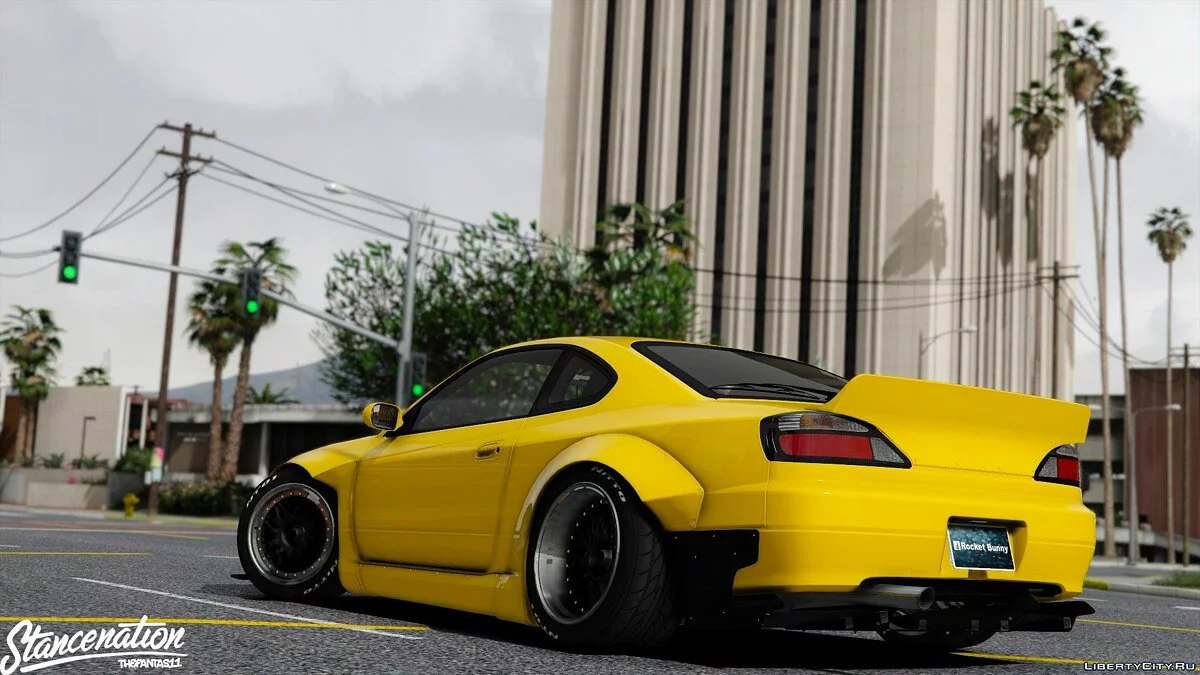 Nissan Silvia S15 Rocket Bunny 2JZ 1.0 / GTA 5