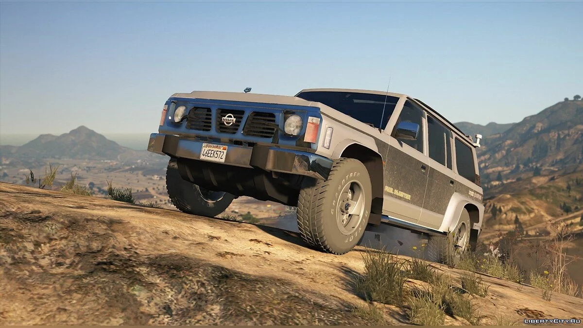 Nissan Patrol Super Safari Y60 1997 4-pintu [Add-On | Ganti | Livery | Ekstra | Lumpur | Template] 1.2 / GTA 5
