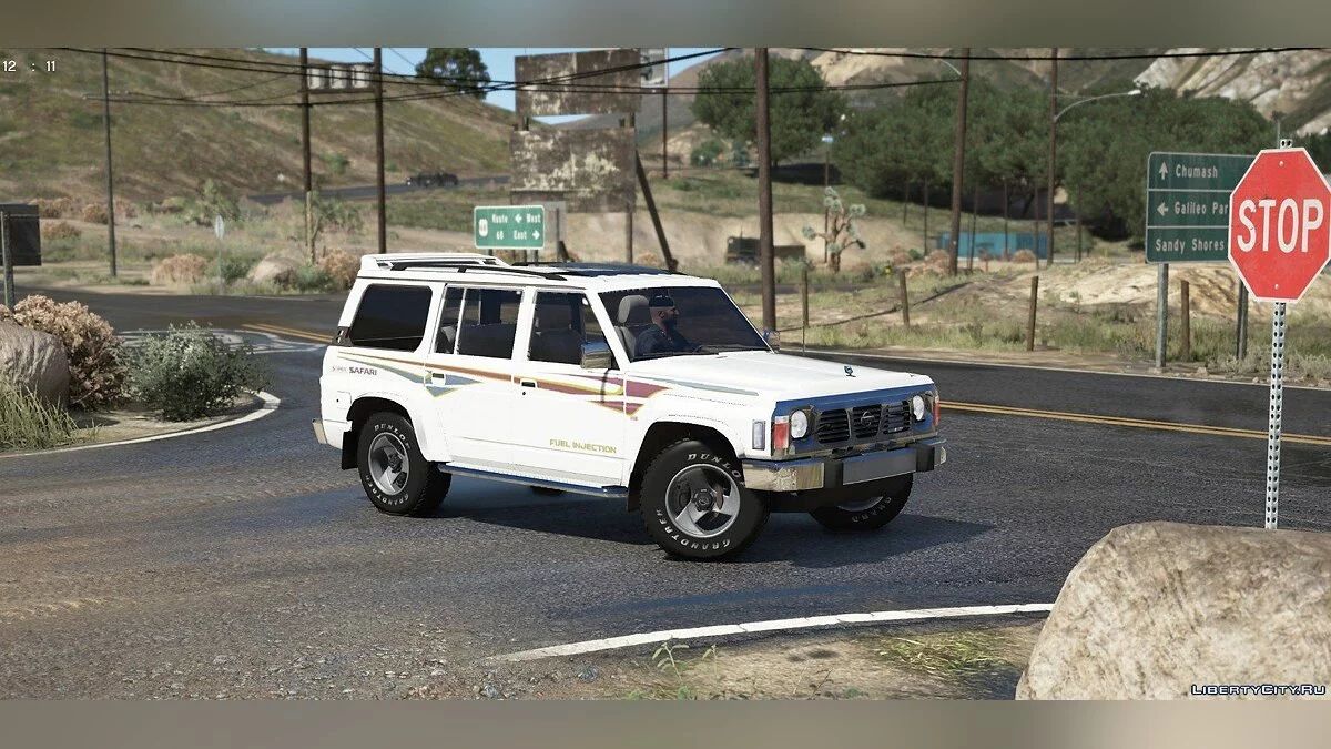 Nissan Patrol Super Safari Y60 1997 4-pintu [Add-On | Ganti | Livery | Ekstra | Lumpur | Template] 1.2 / GTA 5