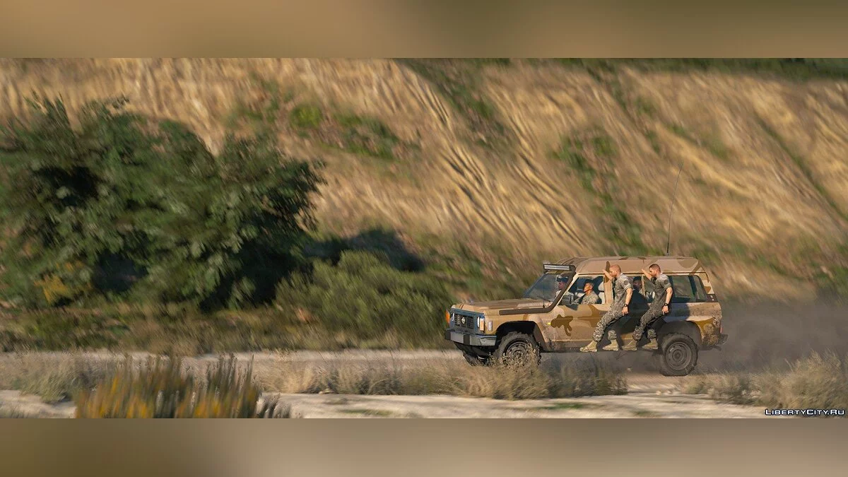 Nissan Patrol Super Safari Y60 1997 4-pintu [Add-On | Ganti | Livery | Ekstra | Lumpur | Template] 1.2 / GTA 5