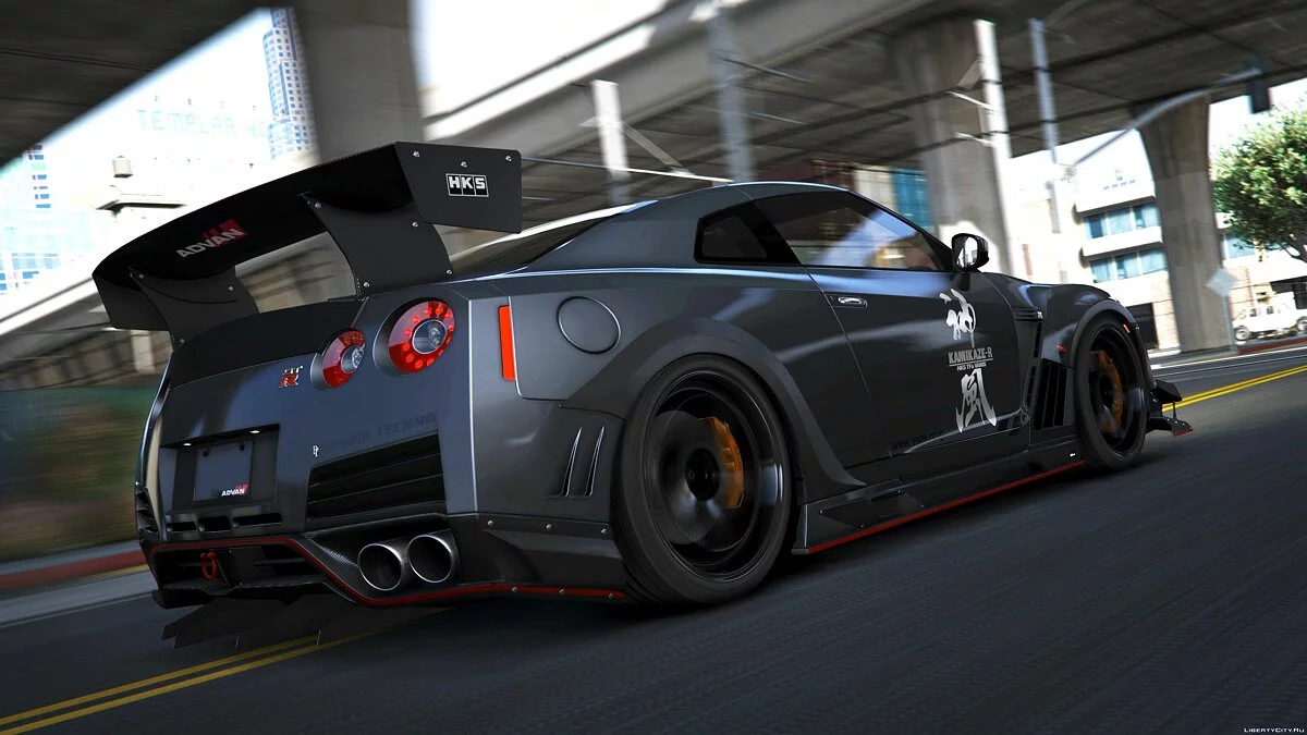 Nissan GTR (R35) [ Varis | Wald | C-West | TopSecret ] [Додаток] / GTA 5