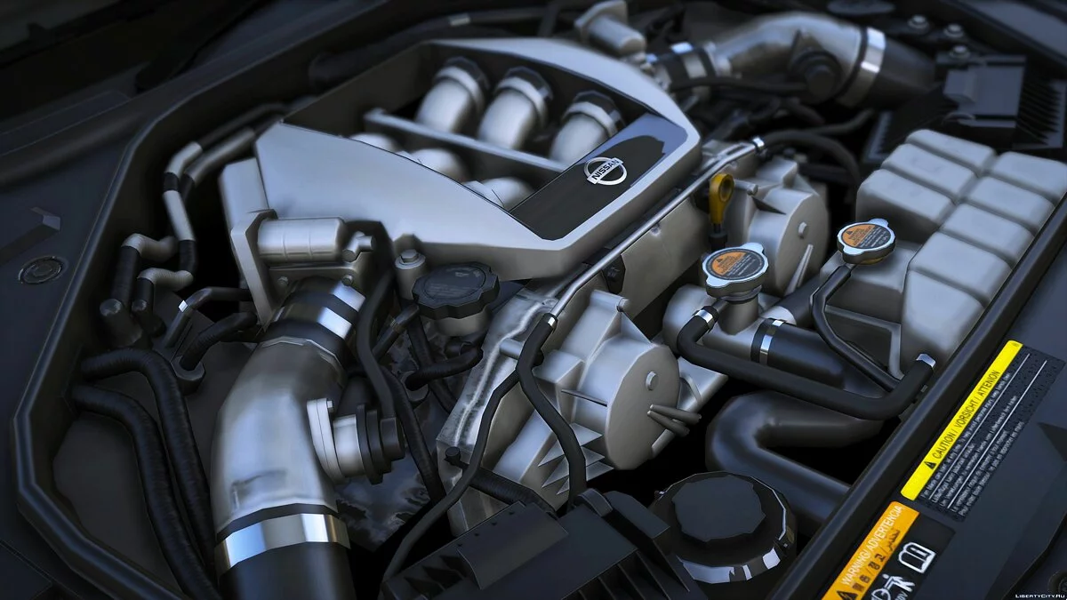 Nissan GTR (R35) [ Varis | Wald | C-West | TopSecret ] [Додаток] / GTA 5