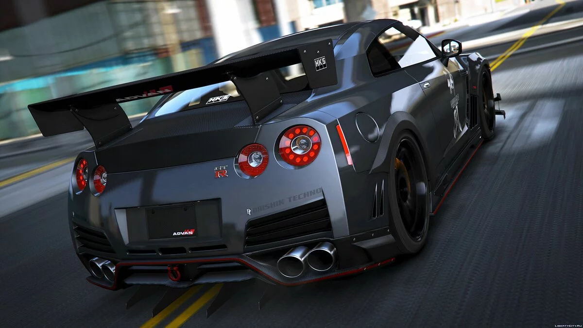 Nissan GTR (R35) [ Varis | Wald | C-West | TopSecret ] [Додаток] / GTA 5