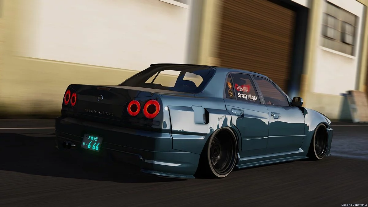 Nissan Skyline ER34 Uras Type R [Заміна | Додаток] / GTA 5
