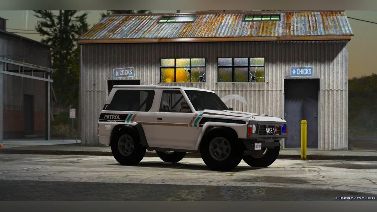 Nissan Patrol Super Safari Y60 1997 SWB [Add-On | Reemplazo | Librea | Extras | Plantilla | Tuning | Tierra] 1.0 / GTA 5