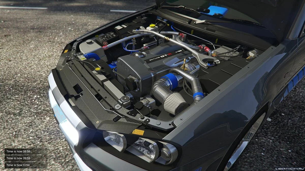 布莱恩的日产天际线GT-R34 1999(速度与激情)【附加组件】1.0 / GTA 5