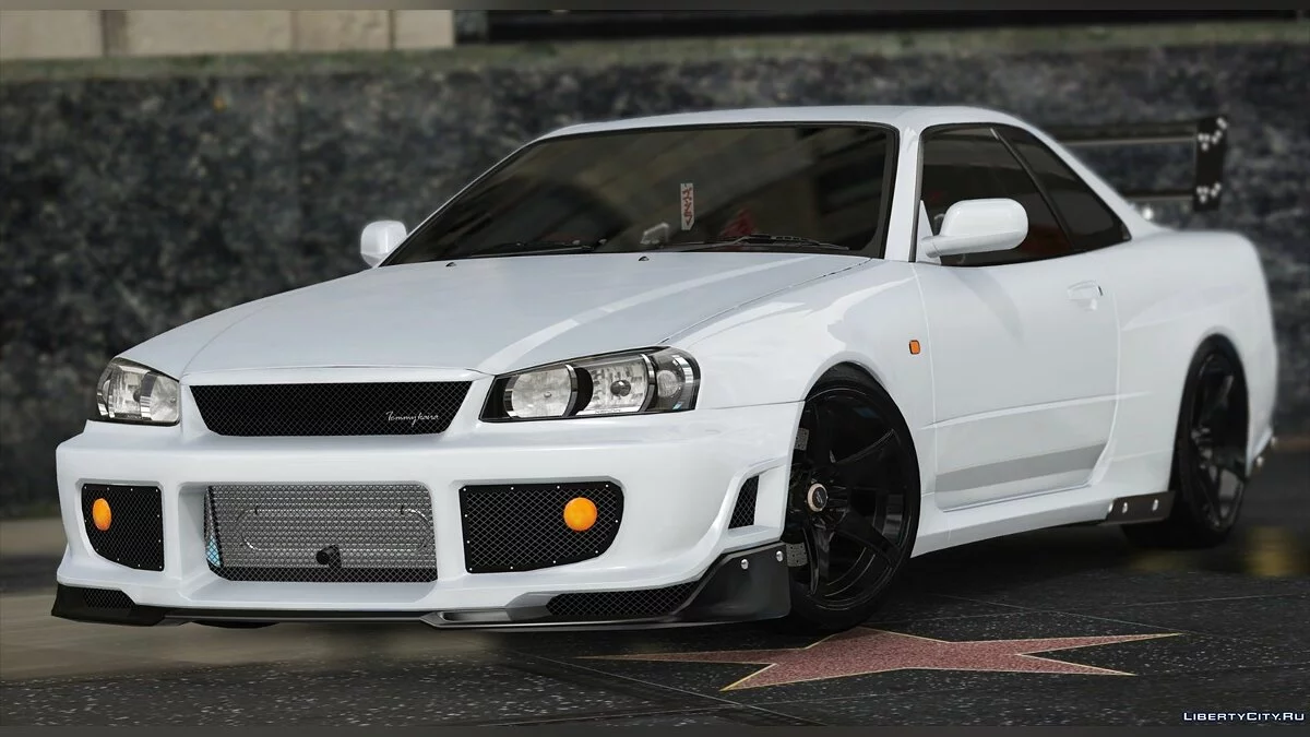 日产Skyline GT-R 34 Tommy Kaira [附加/替换 | 附加功能 | 右舵] 1.0 / GTA 5