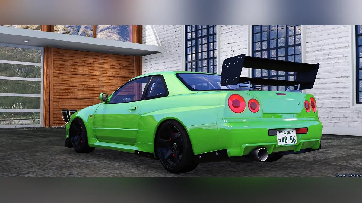 日产Skyline GT-R 34 Tommy Kaira [附加/替换 | 附加功能 | 右舵] 1.0 / GTA 5