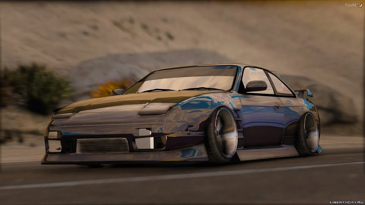 1994 Nissan 240sx S13 Parte Delantera [Añadir / Reemplazar / RHD] 1.0 / GTA 5