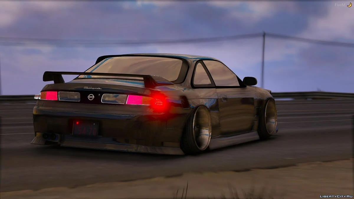 1994 Nissan 240sx S13 Parte Delantera [Añadir / Reemplazar / RHD] 1.0 / GTA 5