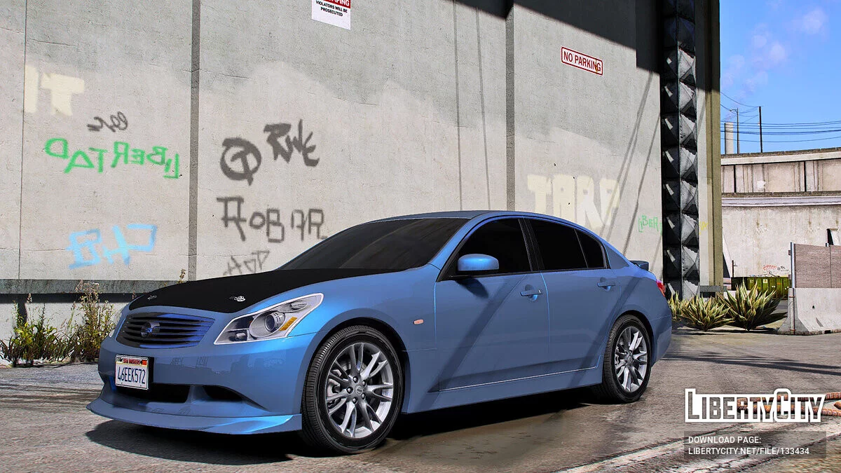 نيسان سكايلاين سيدان 350GT 2006 [إضافة | LODS | تعديل | مفتوح] 1.1 / جي تي أي 5