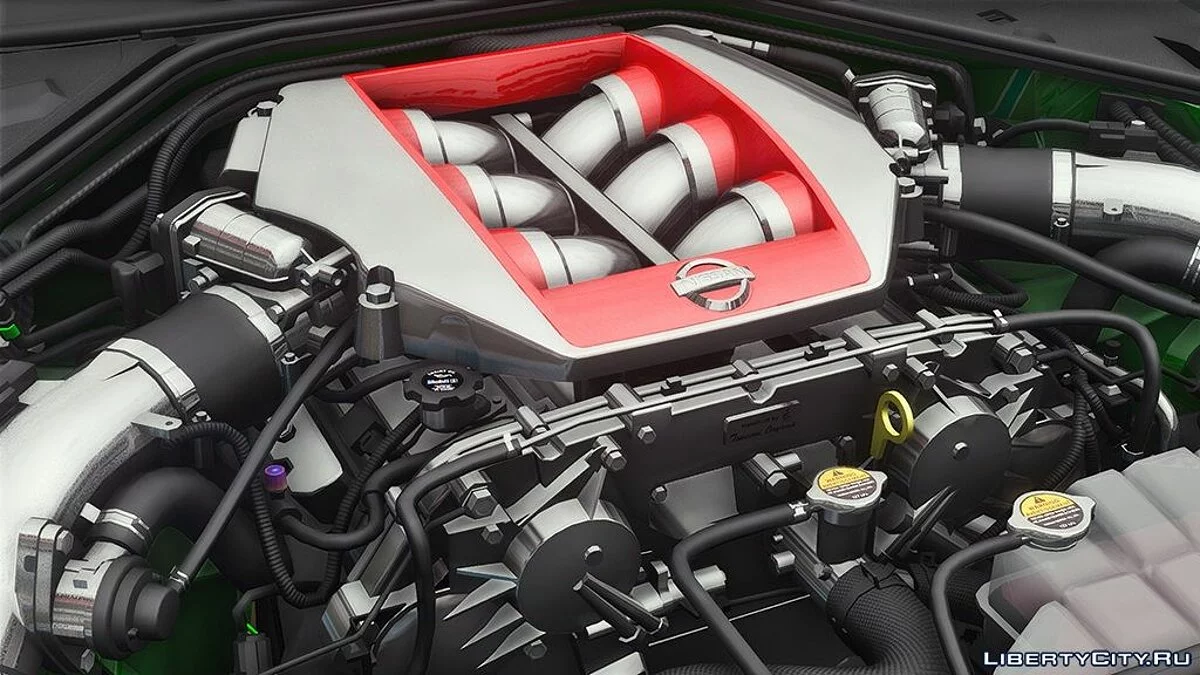 2019 Nissan GT-R Liberty Walk LB Performance (Second Generation) [Add-On] / GTA 5