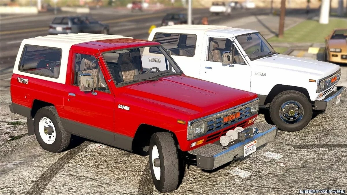 Nissan Safari 1985 Turbo AD' [Add-On / Replace / FiveM | LODs] 1.2 / GTA 5