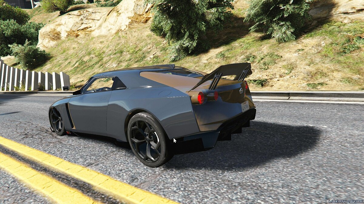 Nissan gtr r50 gta 5 фото 10